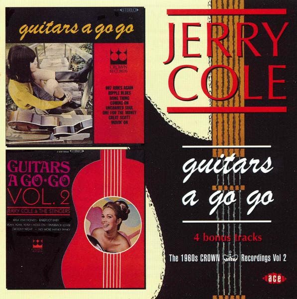 cd - Jerry Cole - Guitars A Go Go, Cd's en Dvd's, Cd's | Overige Cd's, Zo goed als nieuw, Verzenden