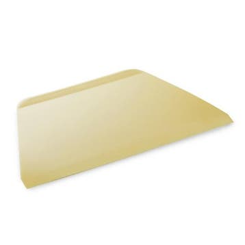 Deegschraper Kunststof Rechthoek 21,6x12,8cm, Verzenden, Nieuw