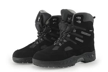 Lico Veterboots in maat 39 Zwart, Verzenden, Zwart, Zo goed als nieuw, Boots