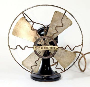 Martinot Elektrische ventilator - Gietijzer - Zeldzame