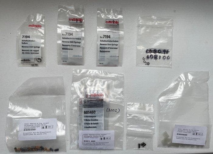 Märklin H0 - 7194, 600300, 600660, 601460, 608100 - Model, Hobby en Vrije tijd, Modeltreinen | H0