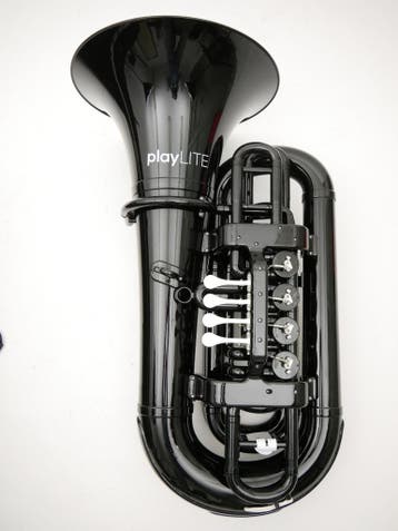 Bb Bas PlayLite kunststof bas incl. mondstuk in light case, Muziek en Instrumenten, Blaasinstrumenten | Tuba's, Ophalen of Verzenden