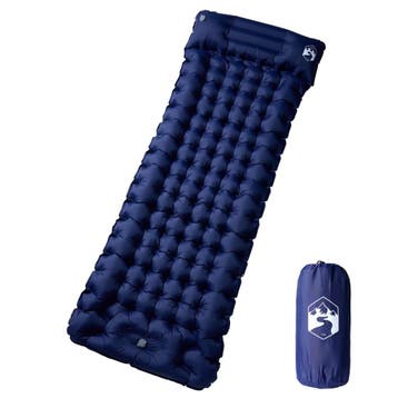 vidaXL Kampeermatras met kussen zelfopblazend 1-persoons, Verzenden, Nieuw