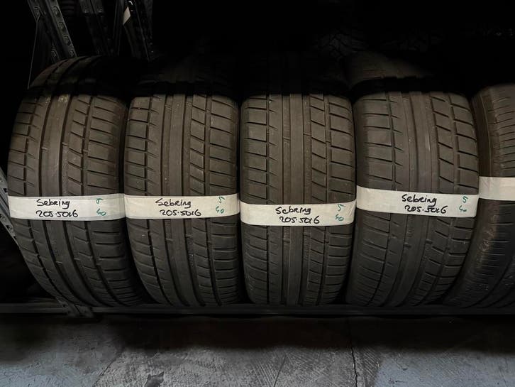 205-55-16 Sebring Zomerbanden 5mm Incl Montage 205 55 16, Auto-onderdelen, Banden en Velgen, 16 inch, Zomerbanden, 205 mm, Personenwagen