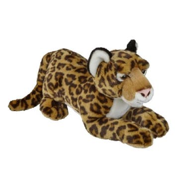 Pluche bruine jaguar/luipaard knuffel - 50 cm - speelgoed, Verzenden, Nieuw