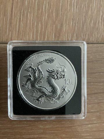 China. 10 Yuan 2025, Dragon, 1 Oz (Zonder minimumprijs)