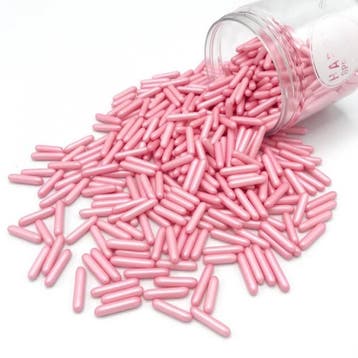 Sprinkles Rods Pink Dull 90g, Verzenden, Nieuw
