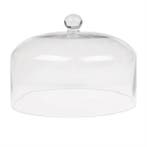 Glazen taartstolp  met knop | 20(h) x 28,5(Ø)cm, Verzenden