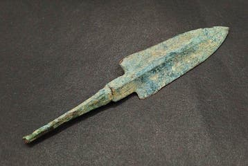 Bronstijd Brons Arrowhead - 100 mm (Zonder minimumprijs)
