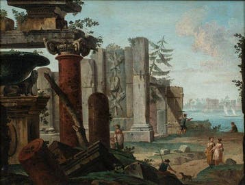 Antonio Joli (1700-1777) - Architectural Capriccio with