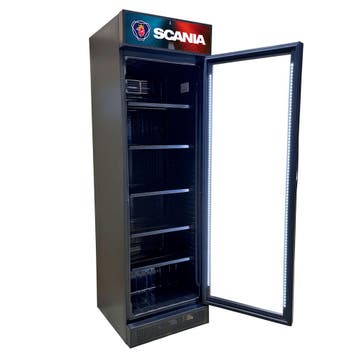 Scania Bier koelkast glasdeur koeling 358L, Nieuw in verpakking, Koelen en Vriezen