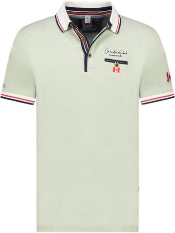 Canadian Peak Expedition Heren Polo Shirt Kblendeak Matcha, Verzenden, Nieuw, Groen