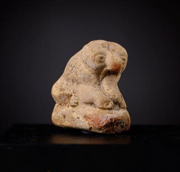 Oude Egypte, Terracotta Meroïtisch amulet - 5 cm