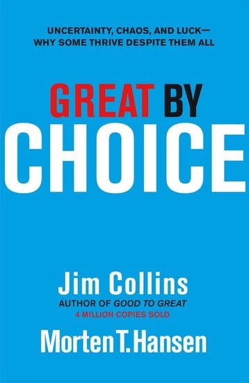 Great By Choice - Jim Collins 9781847940889, Verzenden, Zo goed als nieuw, Jim Collins