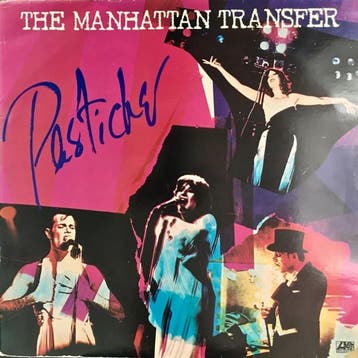 LP gebruikt - The Manhattan Transfer - Pastiche, Verzenden, Zo goed als nieuw, Overige formaten