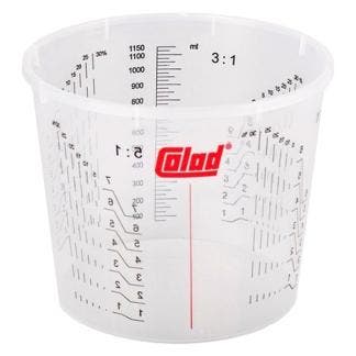 Verfmengbeker | Colad | 1.4 liter (Bedrukt, Kunststof), Verzenden, Nieuw