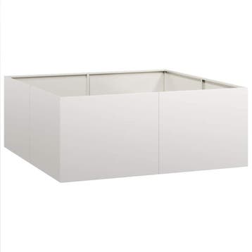 Tuin plantenbak RVS | 59% Korting | Nu bestellen, Gebruikt, 100 cm of meer, Balkon, Vierkant