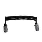 ProPlus Spiraalkabel - Verlengkabel - 4,5 meter - 2 x 7-p..., Auto diversen, Aanhangwagen-onderdelen, Ophalen of Verzenden, Nieuw