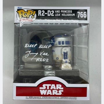 Star Wars - Signed by Jimmy Vee (R2-D2), Nieuw