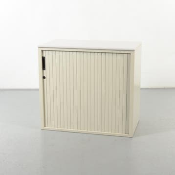 Voortman roldeurkast, crème, 74 x 80.50 cm, incl. 1 legbord,, Ophalen of Verzenden, Nieuw