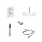 Sani Royal Inbouw Regendouche Chroom messing, Nieuw