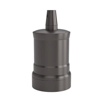 Lamphouder | Calex (Aluminium, Mat parel zwart), Verzenden, Nieuw