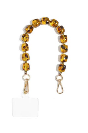 Goudlief Telefoonketting met geometrische vorm, eenvoudig..., Verzenden, Nieuw
