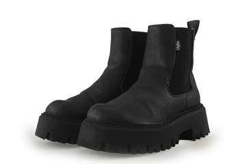 Buffalo Chelsea boots in maat 38 Zwart, Verzenden, Zwart, Overige typen, Zo goed als nieuw
