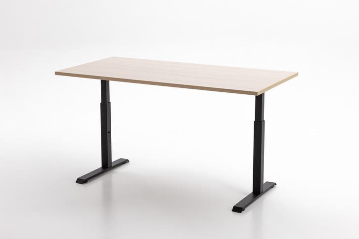 Luxe Bureaus EWE Duradesk Handmatig Bureau 160 X 80, Huis en Inrichting, Bureaus, Nieuw, In hoogte verstelbaar, Ophalen