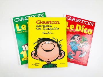 Gaston - Au-Delà De La Gaffe + Le Dico 1 & 2 - 3x C - 3, Boeken, Nieuw