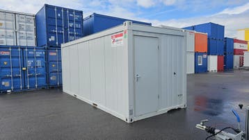 6x 2,4 unit met keukenblok! - Uitstekende staat, Doe-het-zelf en Verbouw, Bouwketen en Schaftketen, Gebruikt