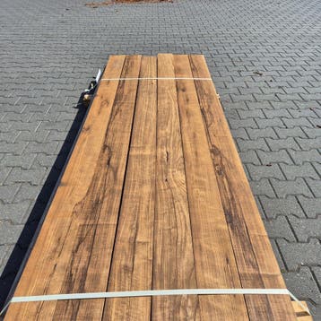Thermo Frake Geschaafde Plank 2750x140-180x18mm, Ophalen of Verzenden, Nieuw