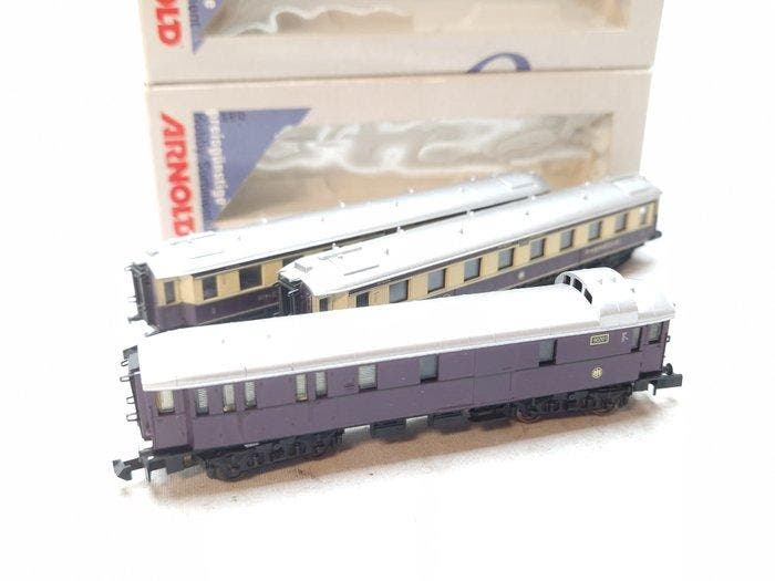 Arnold N - 5801/5802/5803 - Modeltrein personenwagen (3) -, Hobby en Vrije tijd, Modeltreinen | N-Spoor