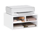 Compacte Printerstandaard met Opbergrekken – Houtlook, Verzenden, Nieuw in verpakking