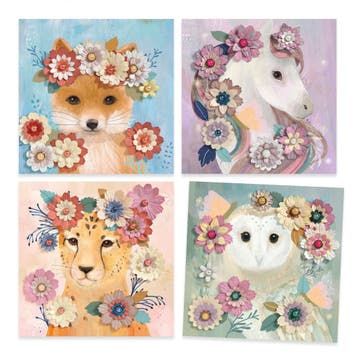 Djeco creatief papier bloemkronen k van €17,99 voor €16,90, Ophalen of Verzenden, Nieuw