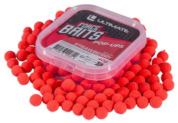 Ultimate Force Baits Mini Fluo Pop-Ups Strawberry 9mm (50g), Verzenden, Nieuw, Overige typen
