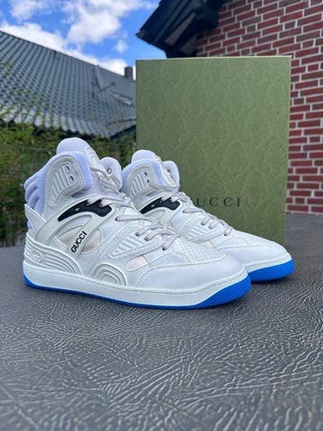 Gucci - Basket High - Sneakers - Maat: EU 42.5 - Nieuw met, Nieuw