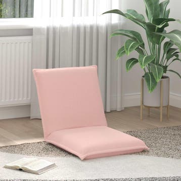 vidaXL Verstelbare vlo stoelen Roze Schapenstof, Verzenden, Nieuw