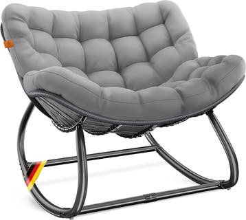 KESSER® Ergonomische schommelstoel - Relaxstoel - Antislip -, Verzenden, Zo goed als nieuw