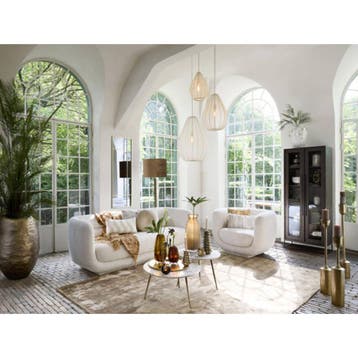 Light &amp; Living hanglamp Itela 2977027 Buitenbeentje, Huis en Inrichting, Ophalen, Zo goed als nieuw, Overige materialen, Trendy