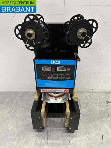 HCB Automatische cupsealer cupsealing machine Bubble tea, Ophalen of Verzenden, Nieuw in verpakking