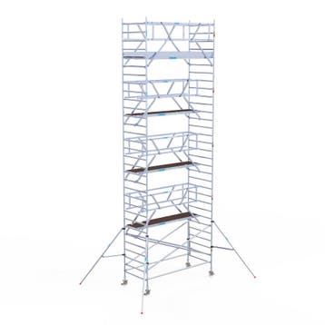 Rolsteiger Professional 135x305 10,2m werkhoogte vrijstaand, Verzenden, Nieuw, Rolsteiger of Kamersteiger, 5 meter of hoger