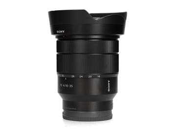Sony FE 16-35mm f/4 ZA OSS Vario-Tessar T* - Groothoeklens, Ophalen of Verzenden, Zo goed als nieuw, Sony