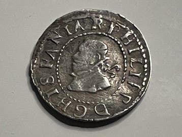 Spanje. Felipe IV. Croat 1637 Barcelona.