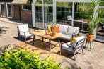 GI Elati lounge-dining set (4-delig) - Carbon Black/Zand, Verzenden, Nieuw, Overige materialen, Loungeset
