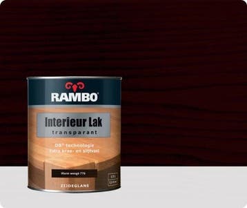 RAMBO INTERIEUR - VLOER LAK TRANSPARANT ZIJDEGLANS - Warm..., Overige kleuren, Nieuw, Ophalen of Verzenden, Lak