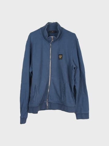 Belstaff Sweatshirts Heren maat XXL Blauw, Blauw, Overige maten, Ophalen of Verzenden, Zo goed als nieuw