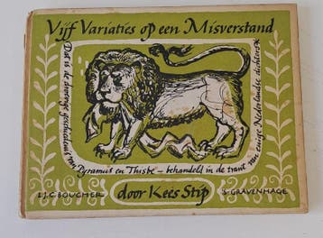 Kees Stip - Vijf Variaties op een Misverstand (1950), Boeken, Verzenden, Nieuw