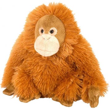 Wild Republic orang oetan knuffel - pluche - 20 cm - oranje, Verzenden, Nieuw