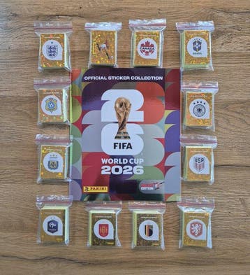 Panini USA 2026 World Cup Lionel Messi, Cristiano Ronaldo,, Nieuw